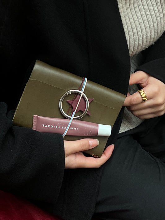 A6 Leather Journal - Khaki