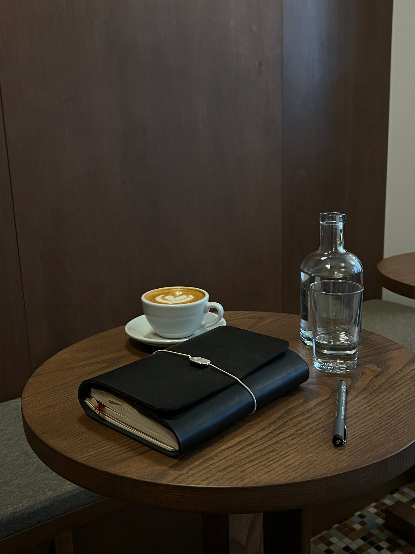 A5 Leather Journal - Black